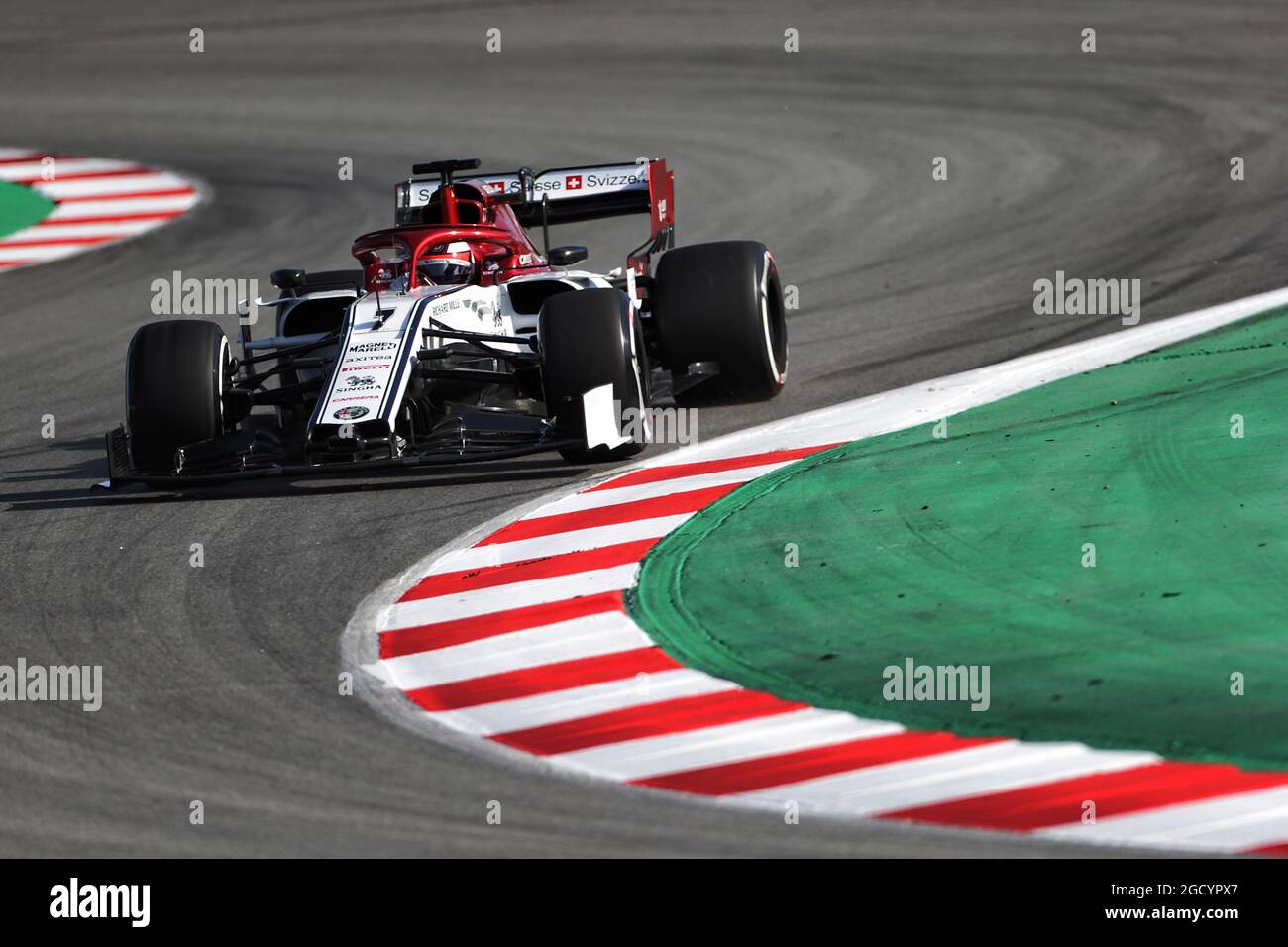 Kimi Raikkonen (FIN) Alfa Romeo Racing C38. Formula One Testing, Day 1 ...