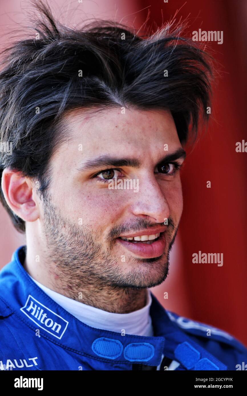 Carlos Sainz Jr (ESP) McLaren. Formula One Testing, Day 1, Monday 18th February 2019. Barcelona, Spain. Stock Photo