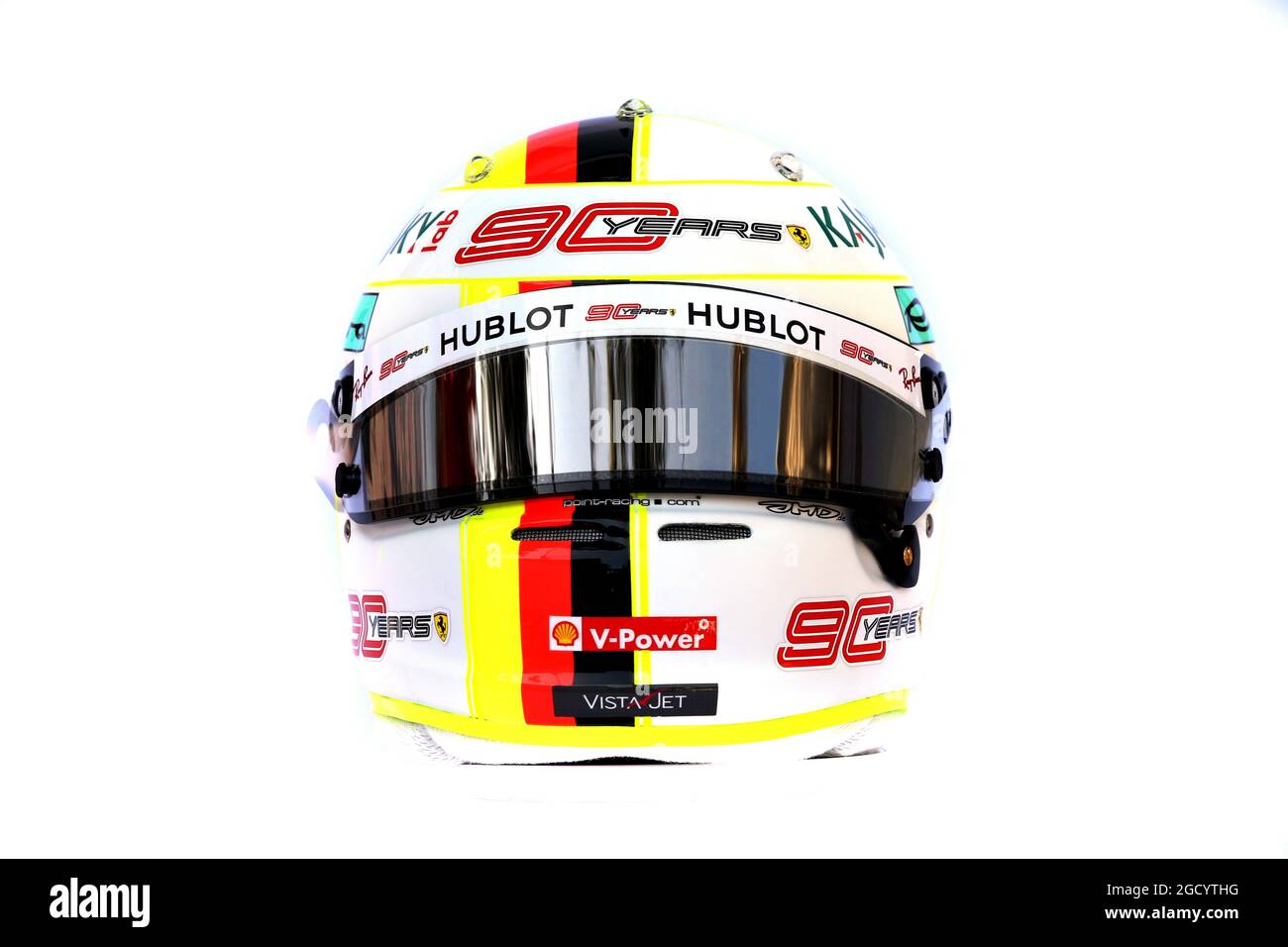 The helmet of Sebastian Vettel (GER) Ferrari. Australian Grand Prix,  Thursday 14th March 2019. Albert Park, Melbourne, Australia Stock Photo -  Alamy