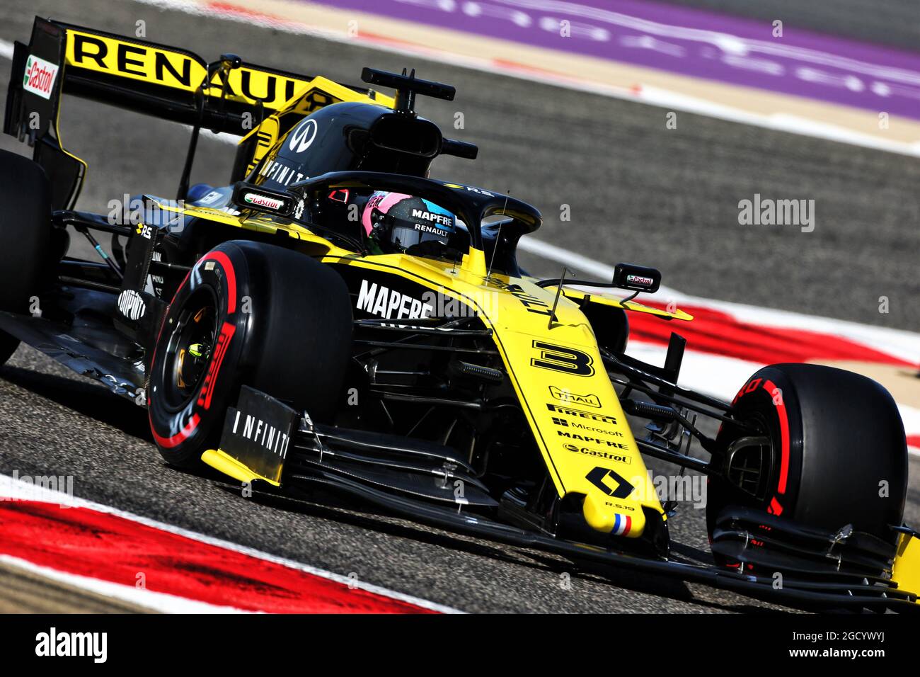 Daniel Ricciardo (AUS) Renault F1 Team RS19. Bahrain Grand Prix, Friday  29th March 2019. Sakhir, Bahrain Stock Photo - Alamy