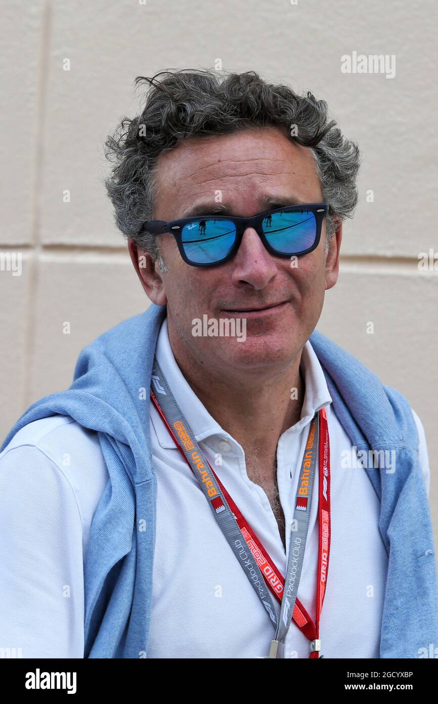 Alejandro Agag (ESP) Formula E Holdings CEO. Bahrain Grand Prix, Saturday 30th March 2019. Sakhir, Bahrain. Stock Photo