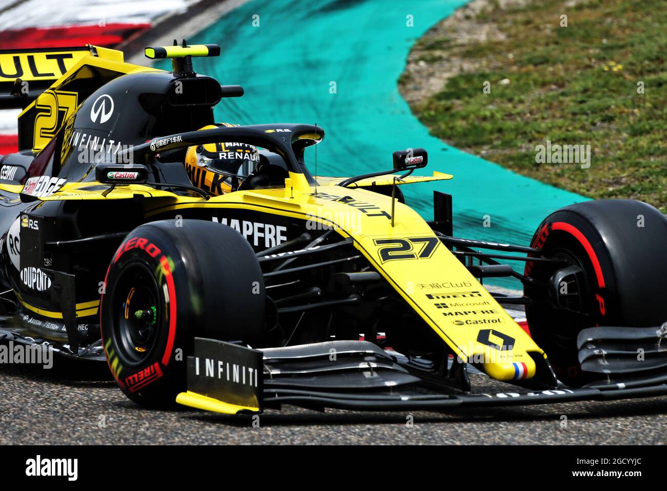Nico Hulkenberg (GER) Renault F1 Team RS19. Chinese Grand Prix, Saturday  13th April 2019. Shanghai, China Stock Photo - Alamy