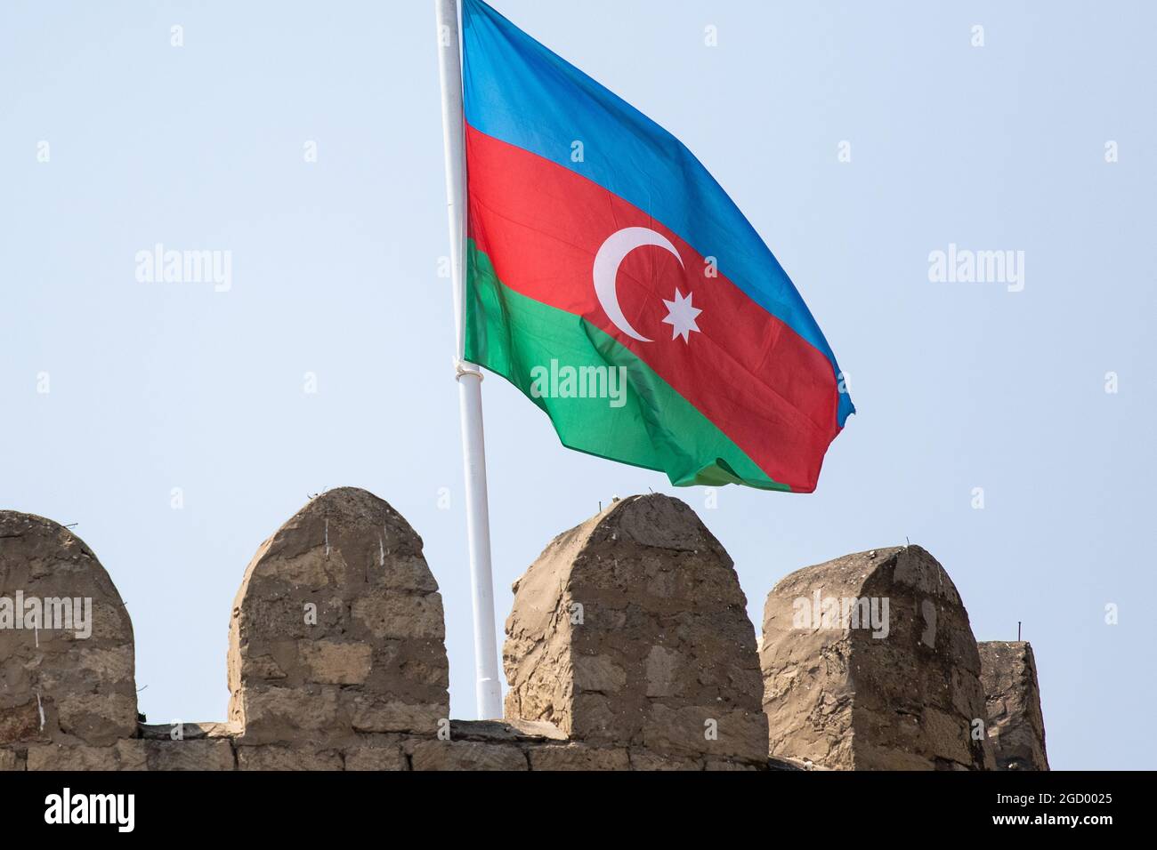 Scenic Baku. Azerbaijan Grand Prix, Thursday 25th April 2019. Baku City Circuit, Azerbaijan. Stock Photo