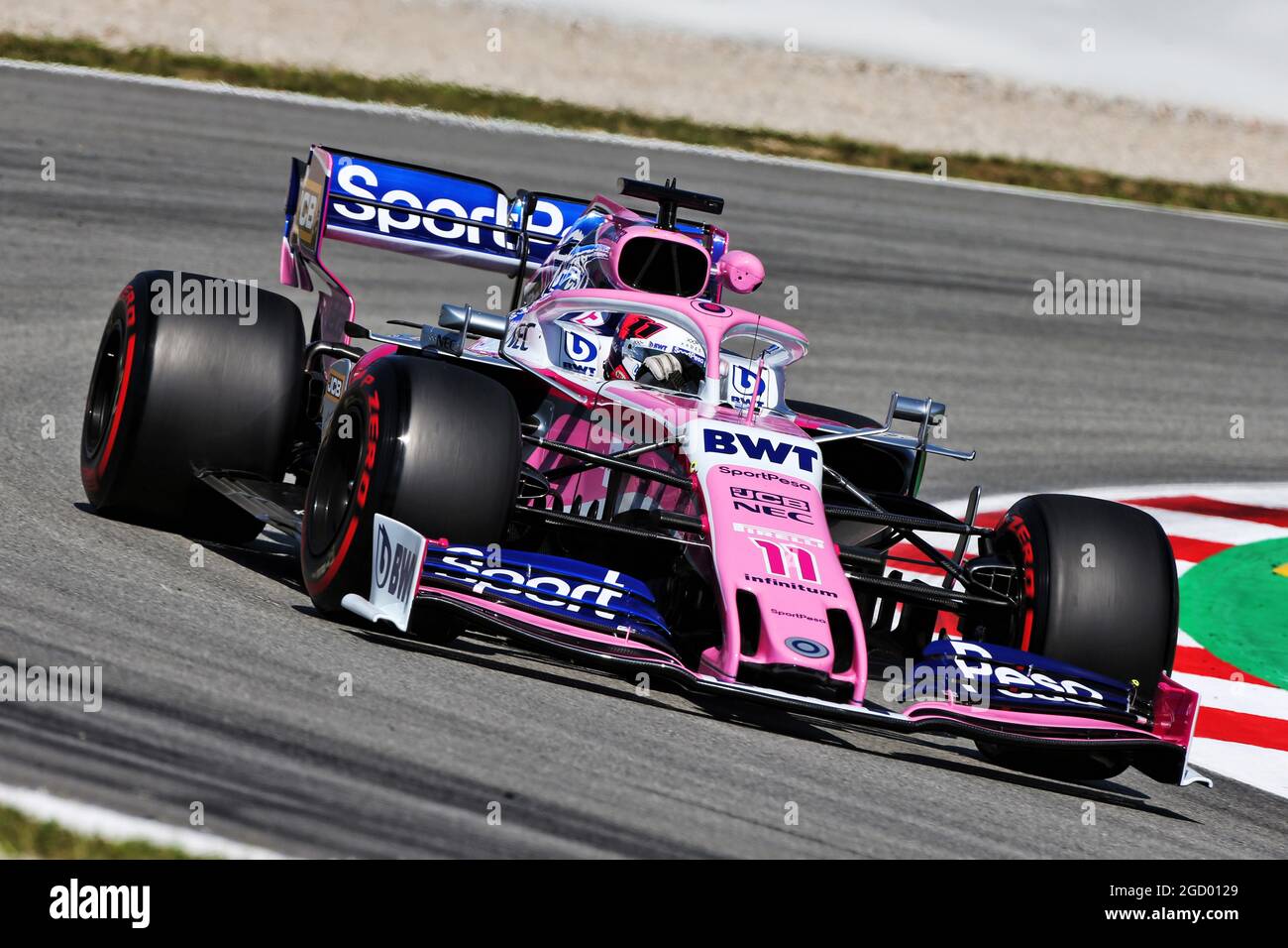 Sergio Perez (MEX) Racing Point F1 Team RP19. Spanish Grand Prix ...