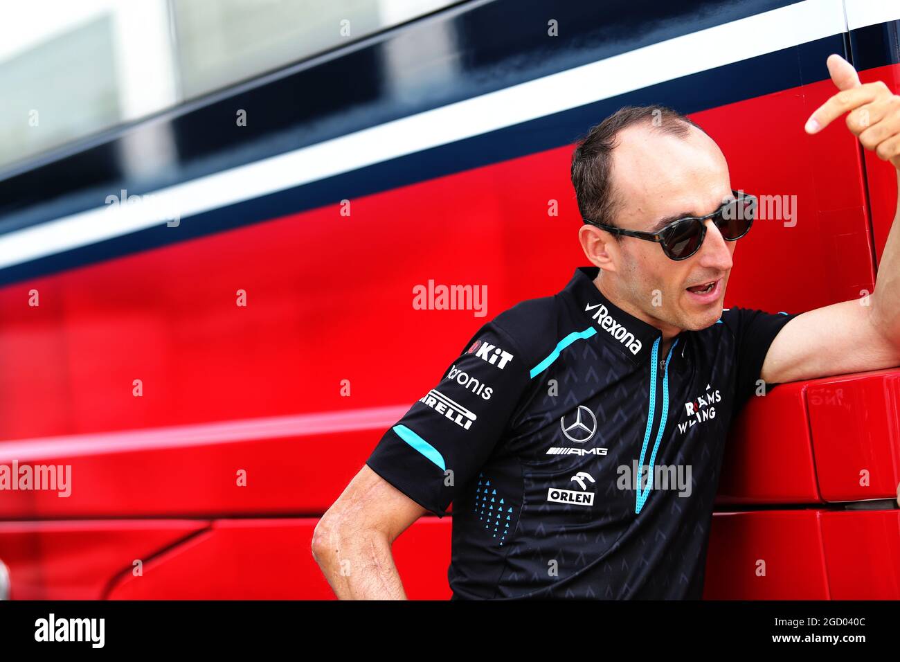 Robert Kubica (POL) Williams Racing. French Grand Prix, Thursday 20th June 2019. Paul Ricard, France. Stock Photo