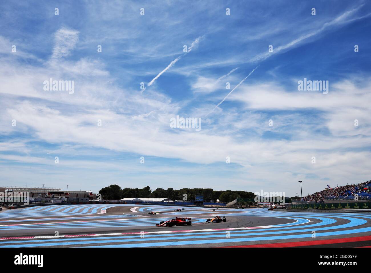 Sebastian Vettel (GER) Ferrari SF90. French Grand Prix, Sunday 23rd June 2019. Paul Ricard, France. Stock Photo