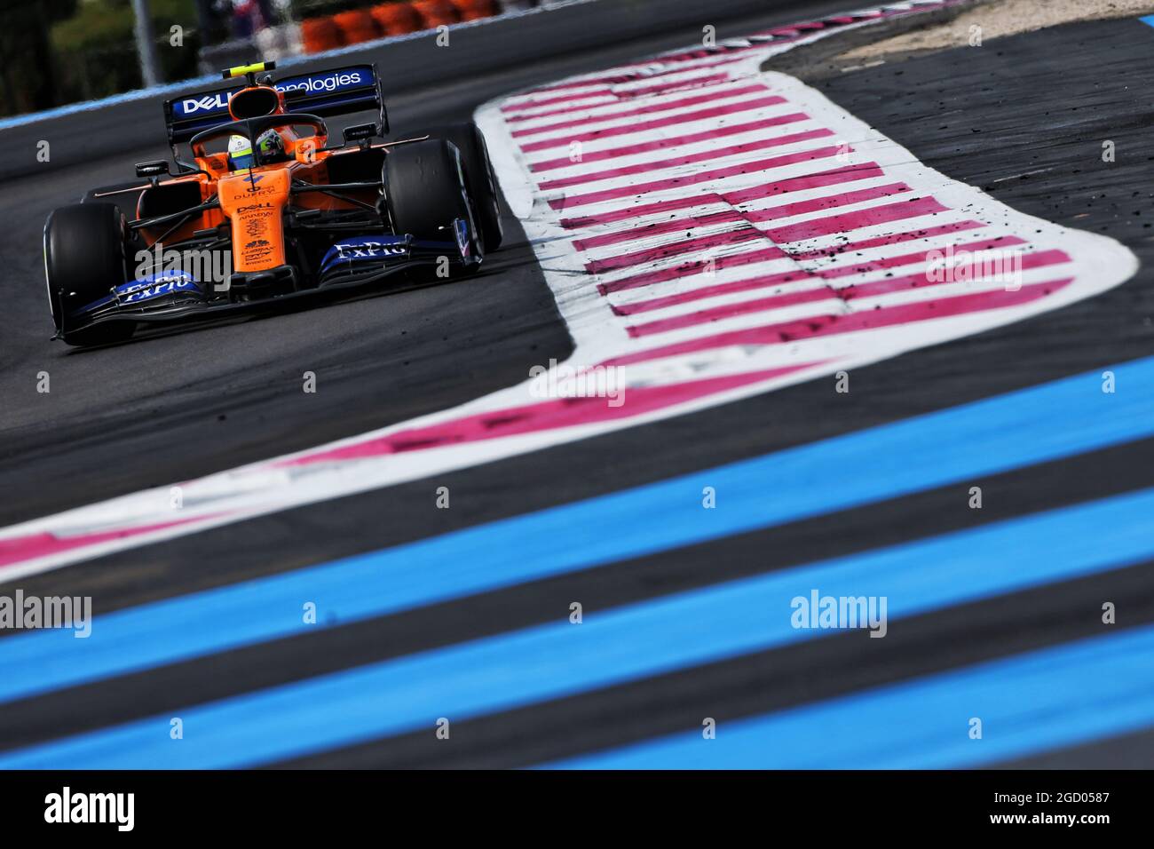 Lando Norris (GBR) McLaren MCL34. French Grand Prix, Sunday 23rd June 2019. Paul Ricard, France. Stock Photo