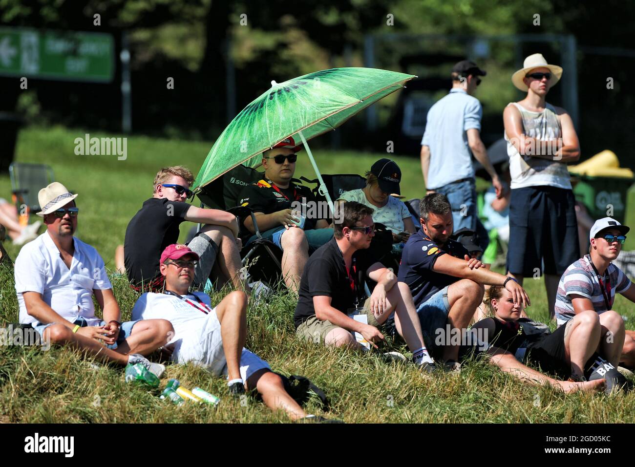 Fans. Austrian Grand Prix, Friday 28th June 2019. Spielberg, Austria. Stock Photo