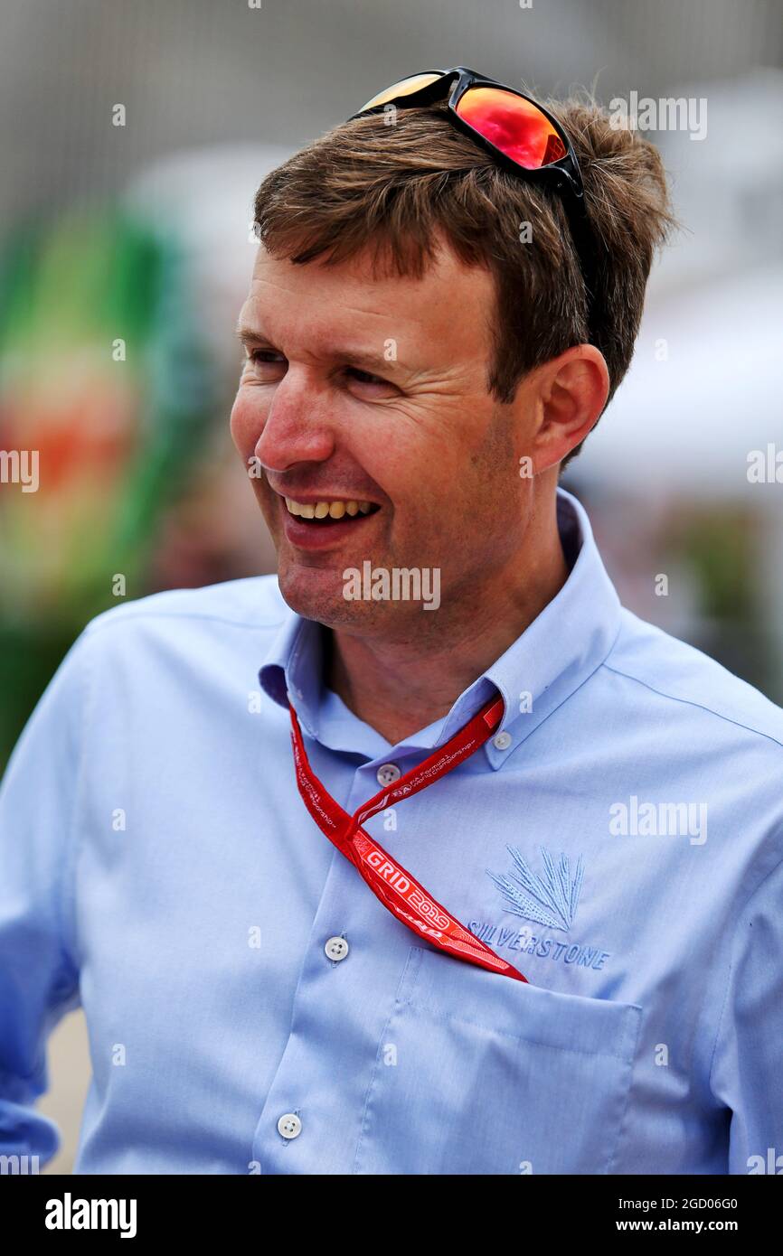 Stuart Pringle (GBR) Silverstone Circuit Managing Director. British Grand Prix, Thursday 11th July 2019. Silverstone, England. Stock Photo
