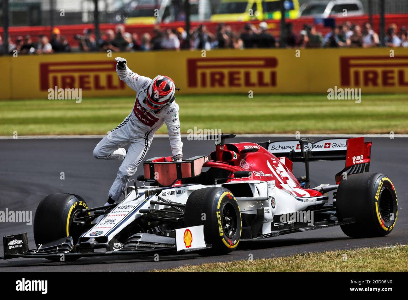 Alfa romeo racing c38 stopped in first practice session hi-res stock  photography and images - Alamy