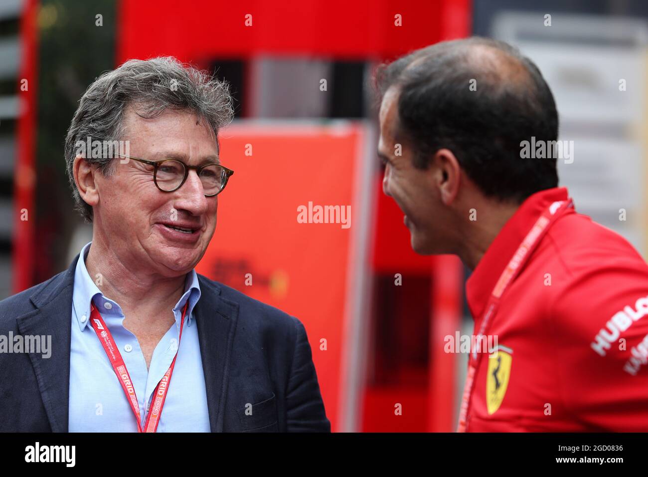 Chinese actress Gong Li, front center, Yves Carcelle, front second left,  Chairman and CEO of Louis Vuitton, Patrick Louis Vuitton, right, a  fifth-gene Stock Photo - Alamy