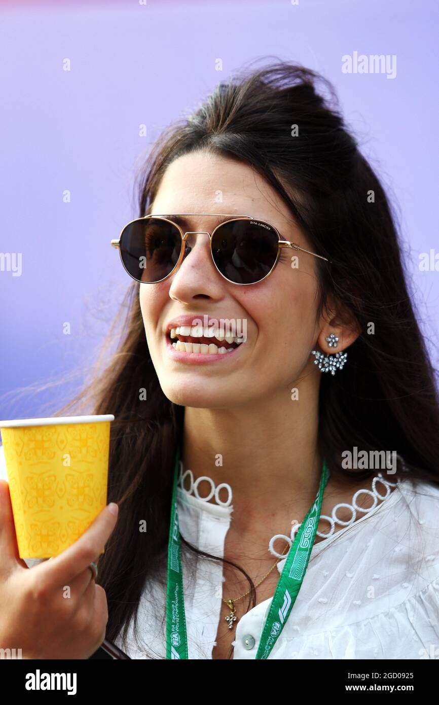 Caterina Masetti Zannini, girlfriend of Pierre Gasly (FRA) Red Bull