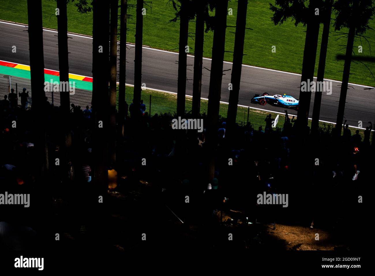 Robert Kubica (POL) Williams Racing FW42. Belgian Grand Prix, Friday 30th August 2019. Spa-Francorchamps, Belgium. Stock Photo