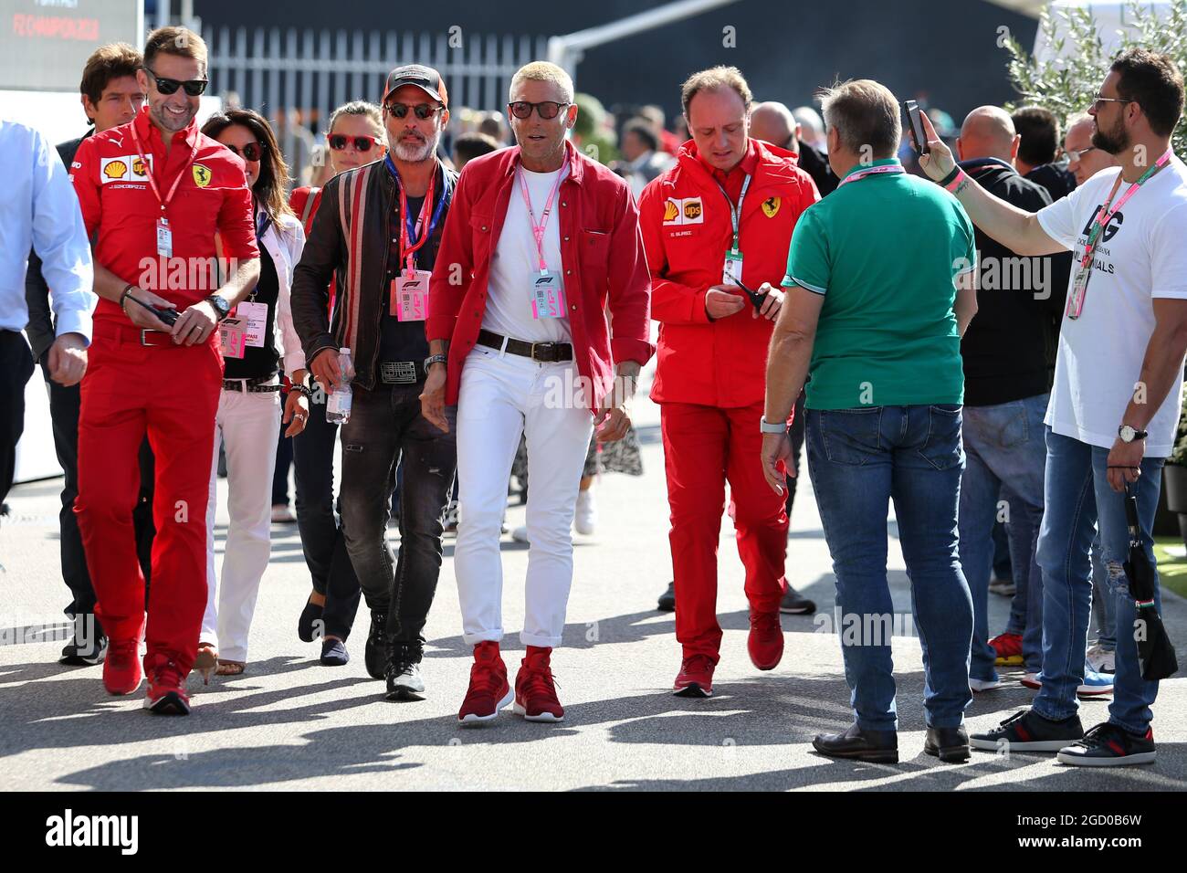 Lapo Elkann (USA) LA Holding, Italia Independent and Independent Ideas President. Italian Grand Prix, Sunday 8th September 2019. Monza Italy. Stock Photo