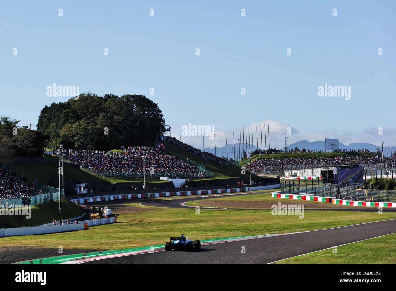 George Russell (GBR) Williams Racing FW42. Japanese Grand Prix, Sunday 13th October 2019. Suzuka, Japan. Stock Photo