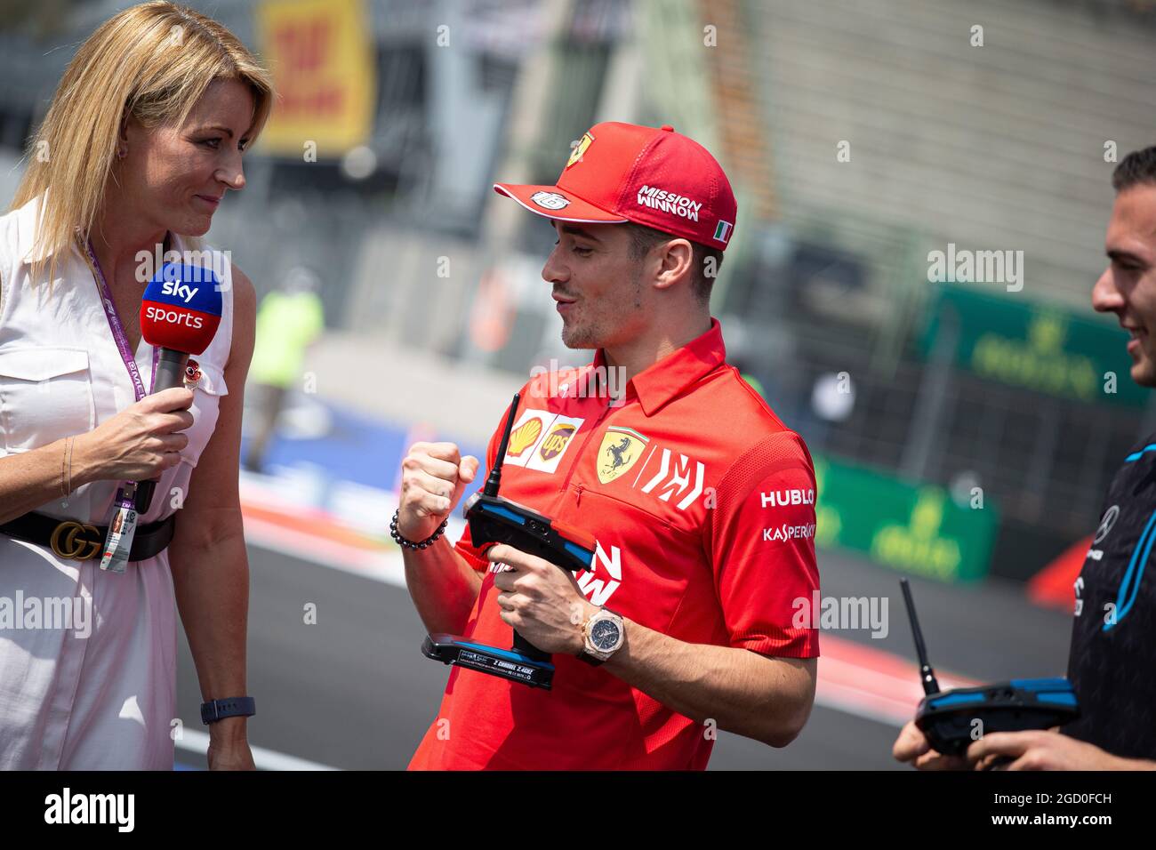 Sky sports f1 reporter charles leclerc hi-res stock photography and images 