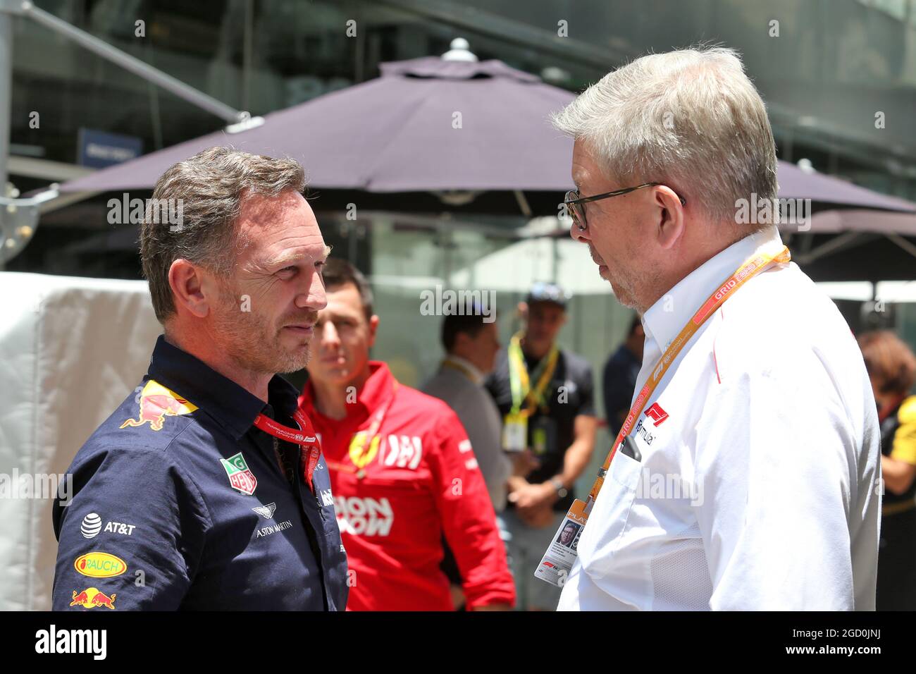Rob Braun Racing Red bull racing team principal ross brawn hi-res stock photography and ...