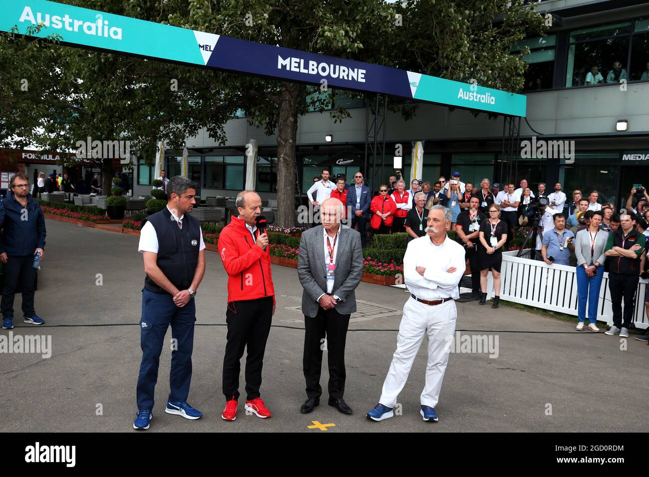 Sam Michael (AUS). Australian Grand Prix, Thursday 23rd March 2017. Albert  Park, Melbourne, Australia Stock Photo - Alamy