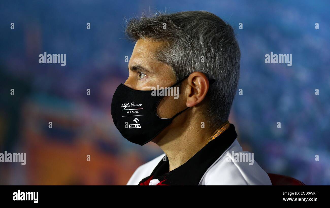 Xevi Pujolar (ESP) Alfa Romeo Racing Head of Trackside Engineering in ...