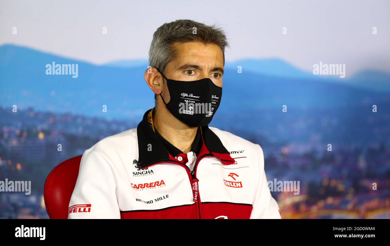 Xevi Pujolar (ESP) Alfa Romeo Racing Head of Trackside Engineering in ...