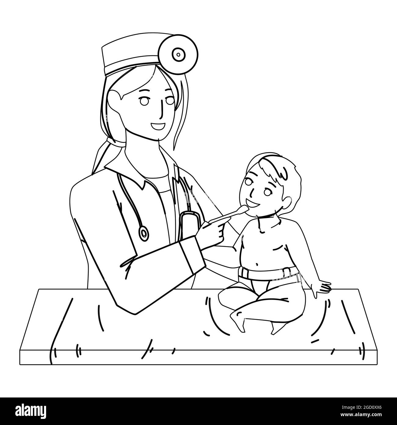 Pediatrician Tools Clip Art