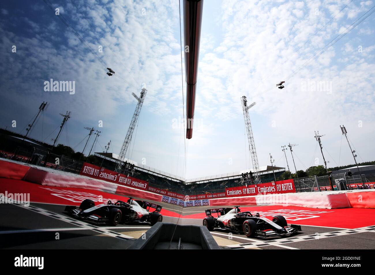 Romain Grosjean (FRA) Haas F1 Team VF-20. 70th Anniversary Grand Prix ...