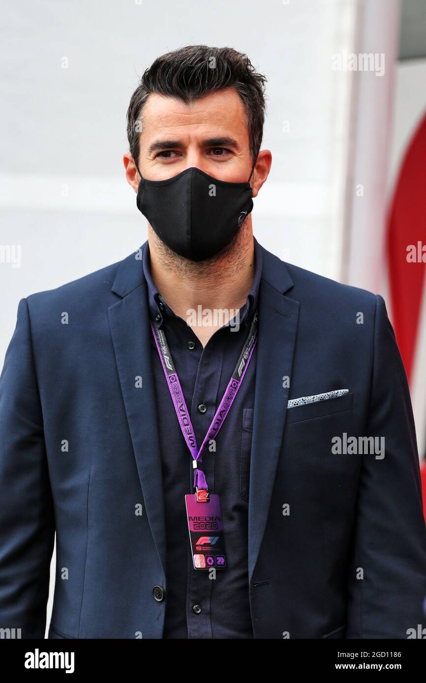 Steve Jones (GBR) Channel 4 F1 Presenter. Belgian Grand Prix, Saturday 29th  August 2020. Spa-Francorchamps, Belgium Stock Photo - Alamy