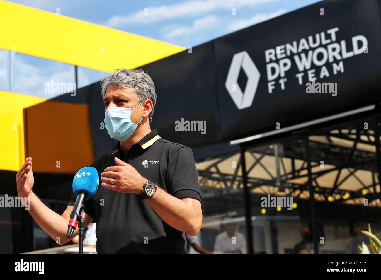 Luca de Meo (ITA) Groupe Renault Chief Executive Officer. Italian Grand Prix, Sunday 6th September 2020. Monza Italy. Stock Photo