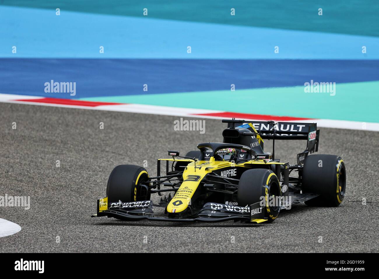 Daniel Ricciardo (AUS) Renault F1 Team RS20. Stock Photo