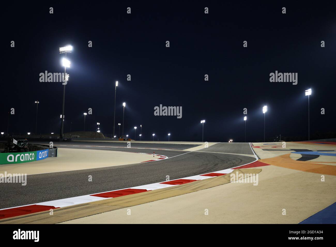 Circuit detail. Sakhir Grand Prix, Thursday 3rd December 2020. Sakhir,  Bahrain Stock Photo - Alamy