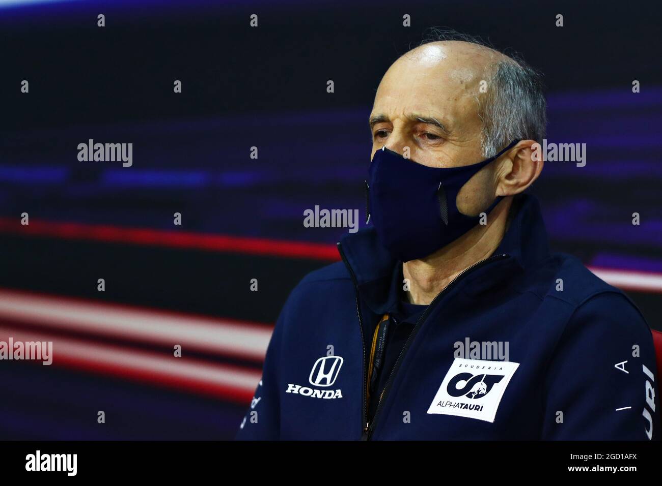 Franz Tost AUT AlphaTauri Team Principal In The FIA Press Conference 