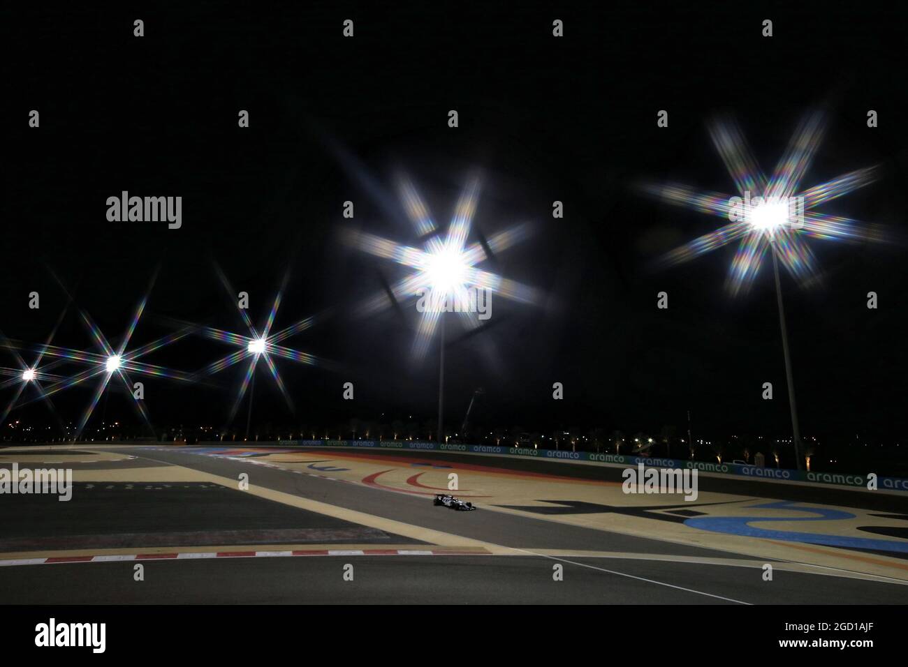 Daniil Kvyat (RUS) AlphaTauri AT01. Sakhir Grand Prix, Friday 4th December 2020. Sakhir, Bahrain. Stock Photo