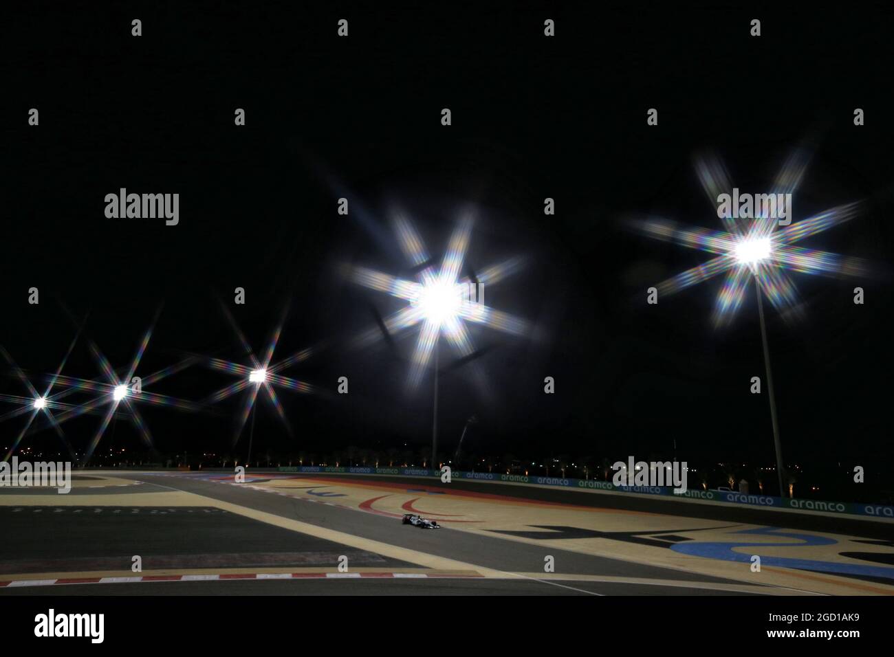 Daniil Kvyat (RUS) AlphaTauri AT01. Sakhir Grand Prix, Friday 4th December 2020. Sakhir, Bahrain. Stock Photo