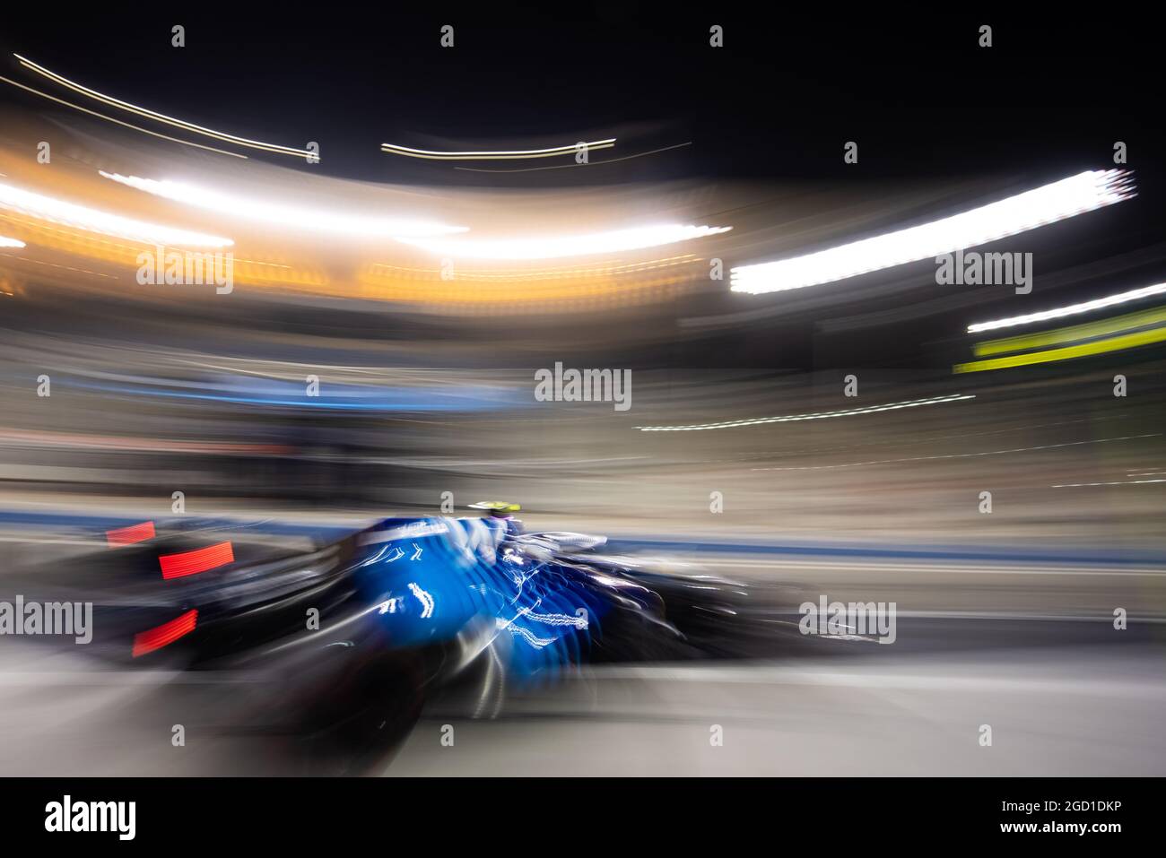 Nicholas Latifi (CDN) Williams Racing FW43B. Formula One Testing, Saturday 13th March 2021. Sakhir, Bahrain. Stock Photo
