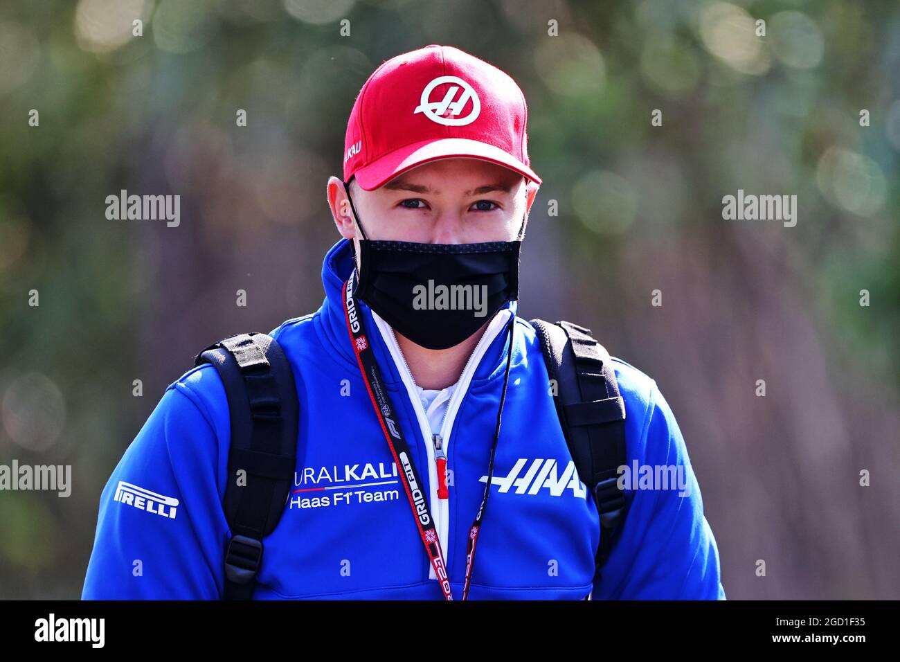 Nikita Mazepin (RUS) Haas F1 Team. Emilia Romagna Grand Prix, Friday 16th April 2021. Imola, Italy. Stock Photo