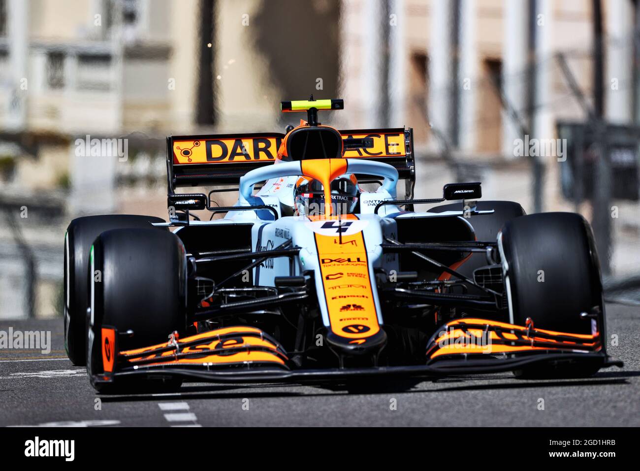 Lando Norris (GBR) McLaren MCL35M. Monaco Grand Prix, Thursday