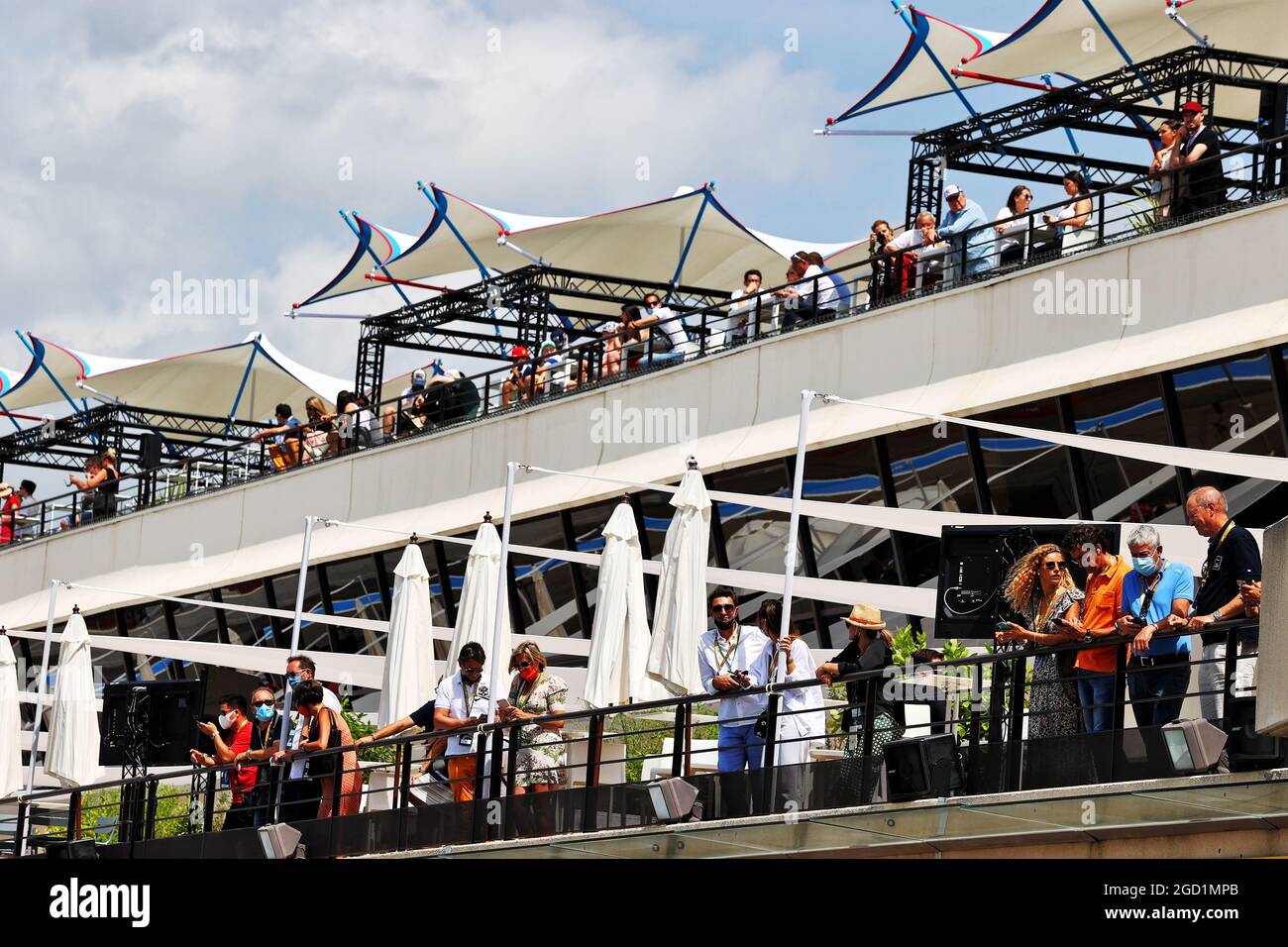 Formula 1 paddock club hi-res stock photography and images - Alamy