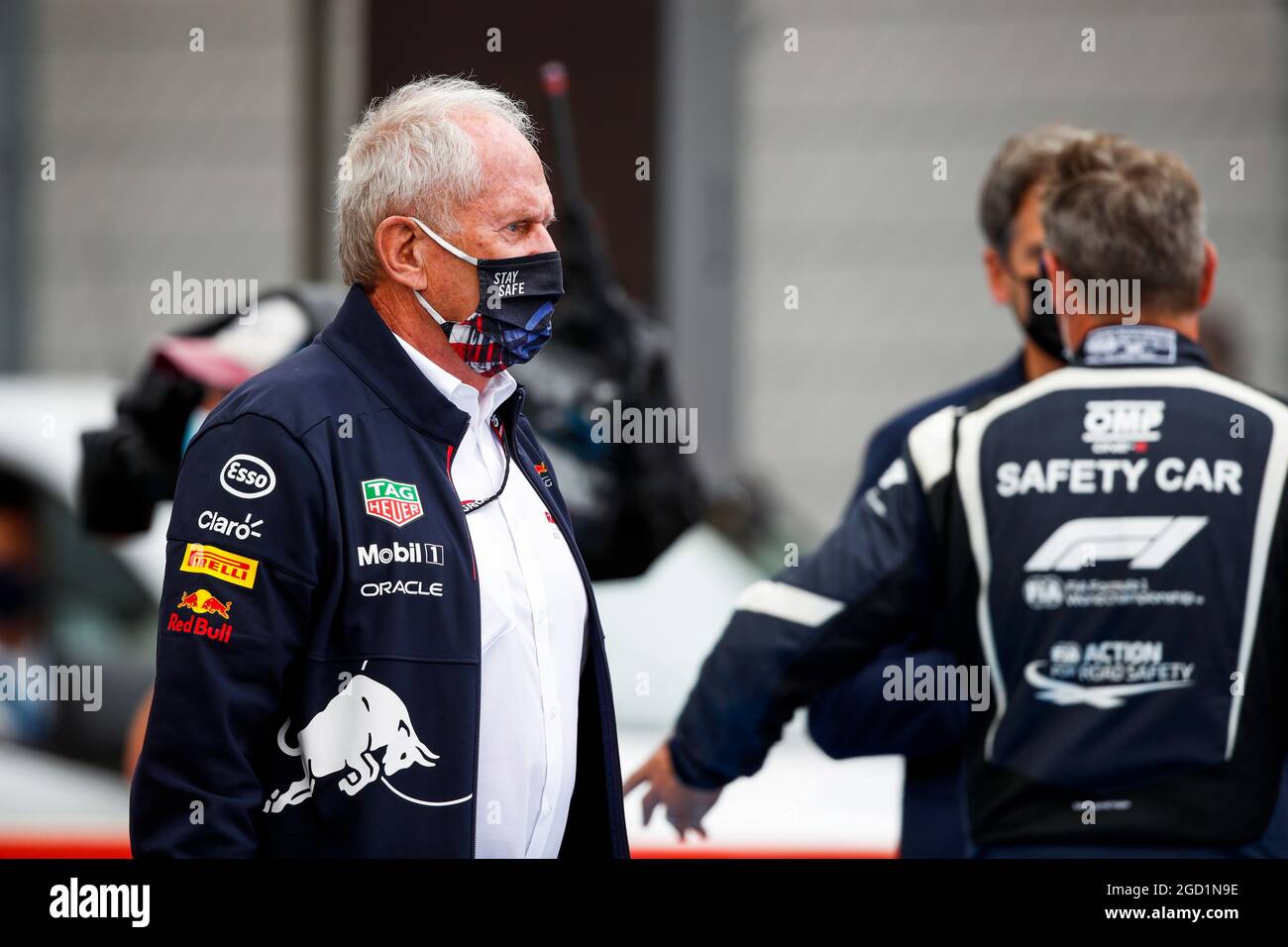 Dr Helmut Marko (AUT) Red Bull Motorsport Consultant on the grid. French Grand Prix, Sunday 20th June 2021. Paul Ricard, France. FIA Pool Image for Editorial Use Only Stock Photo