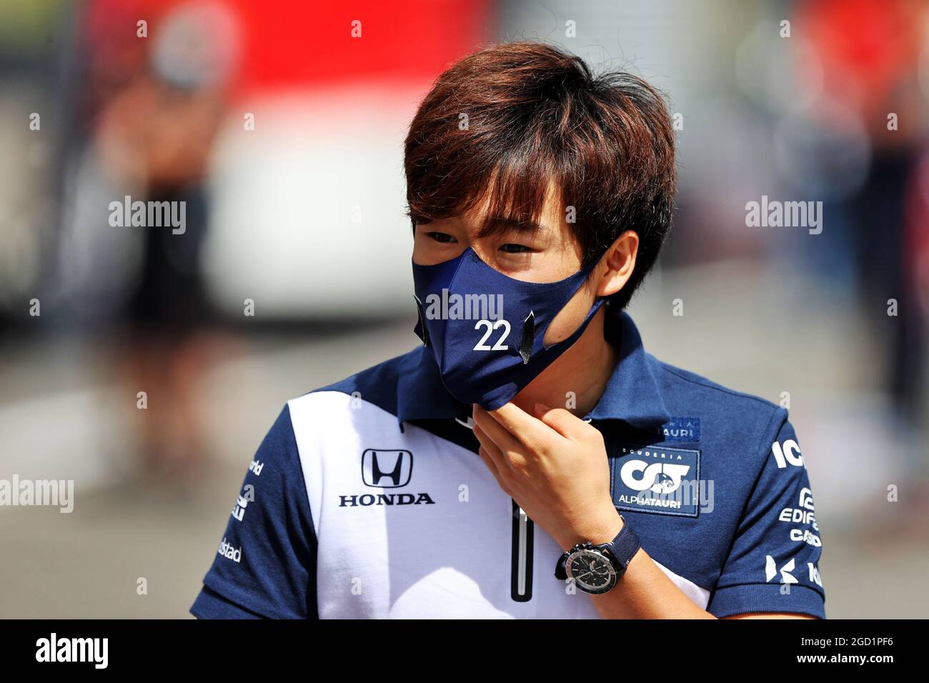 Yuki Tsunoda (JPN) AlphaTauri. Austrian Grand Prix, Thursday 1st July ...