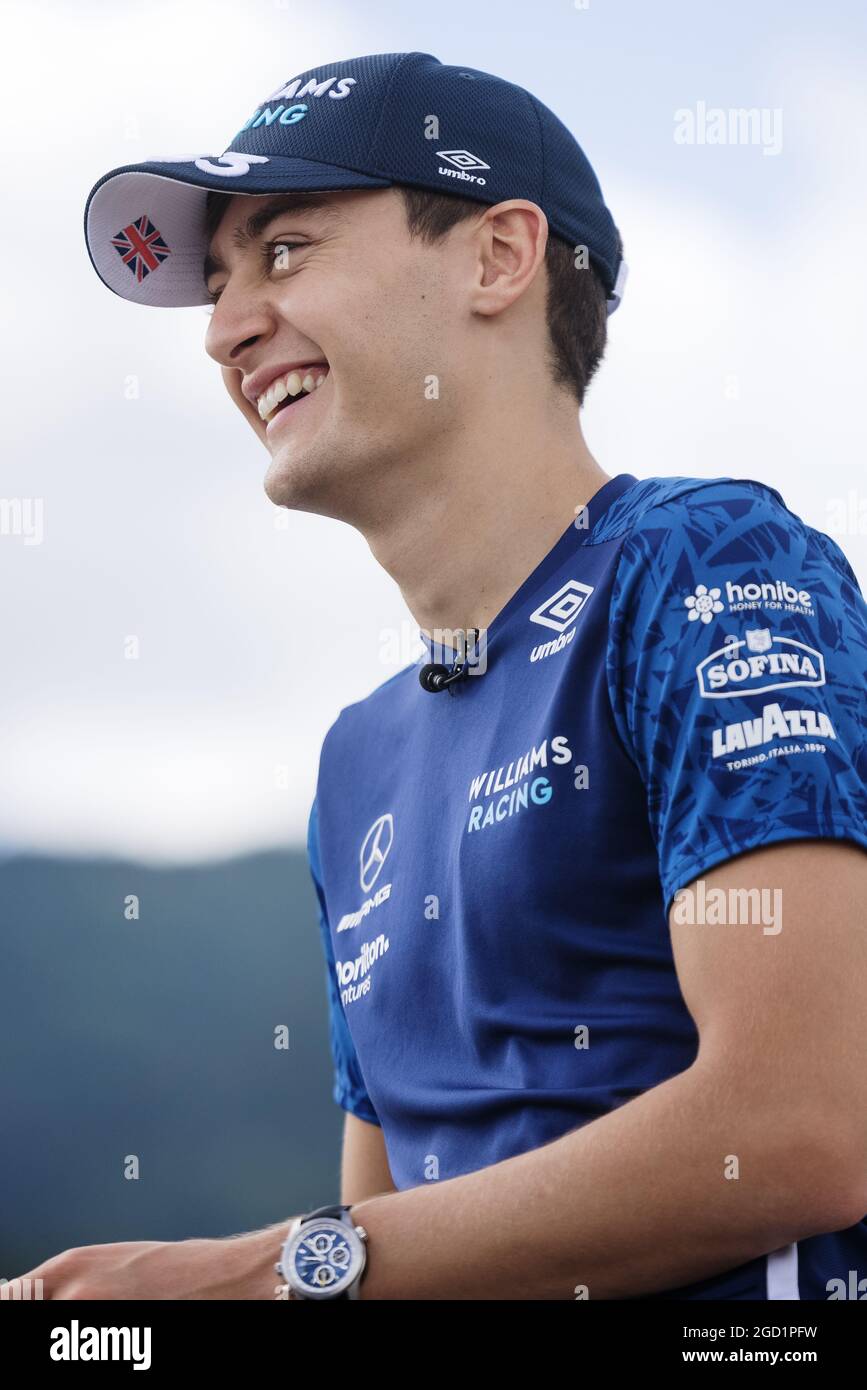George Russell (GBR) Williams Racing. Austrian Grand Prix, Thursday 1st ...