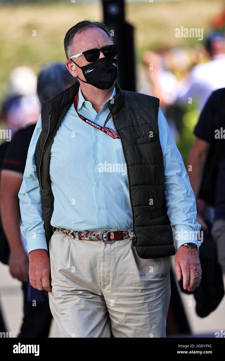 Finn Rausing (SWE) Tetra Laval Co-Owner and Alfa Romeo Racing Co-Owner ...