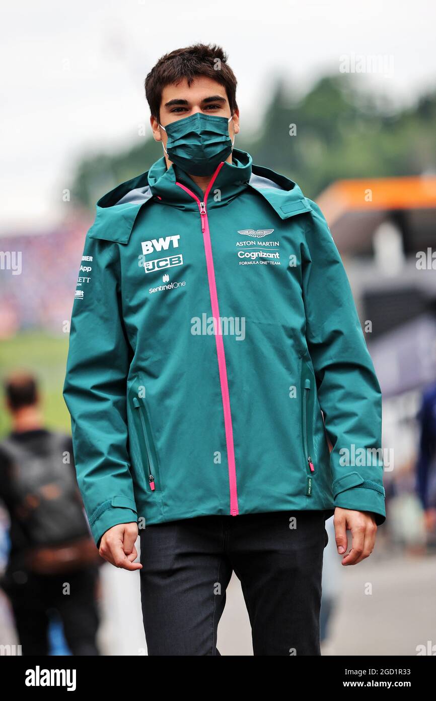 Lance Stroll (CDN) Aston Martin F1 Team. Austrian Grand Prix, Sunday 4th  July 2021. Spielberg, Austria Stock Photo - Alamy