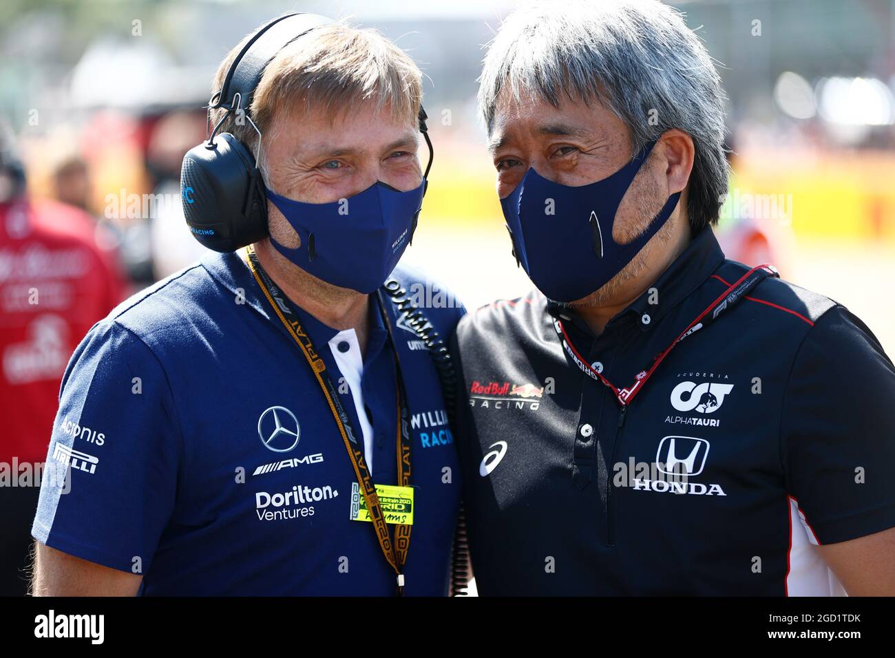 Honda racing f1 managing director on grid hi-res stock photography and ...