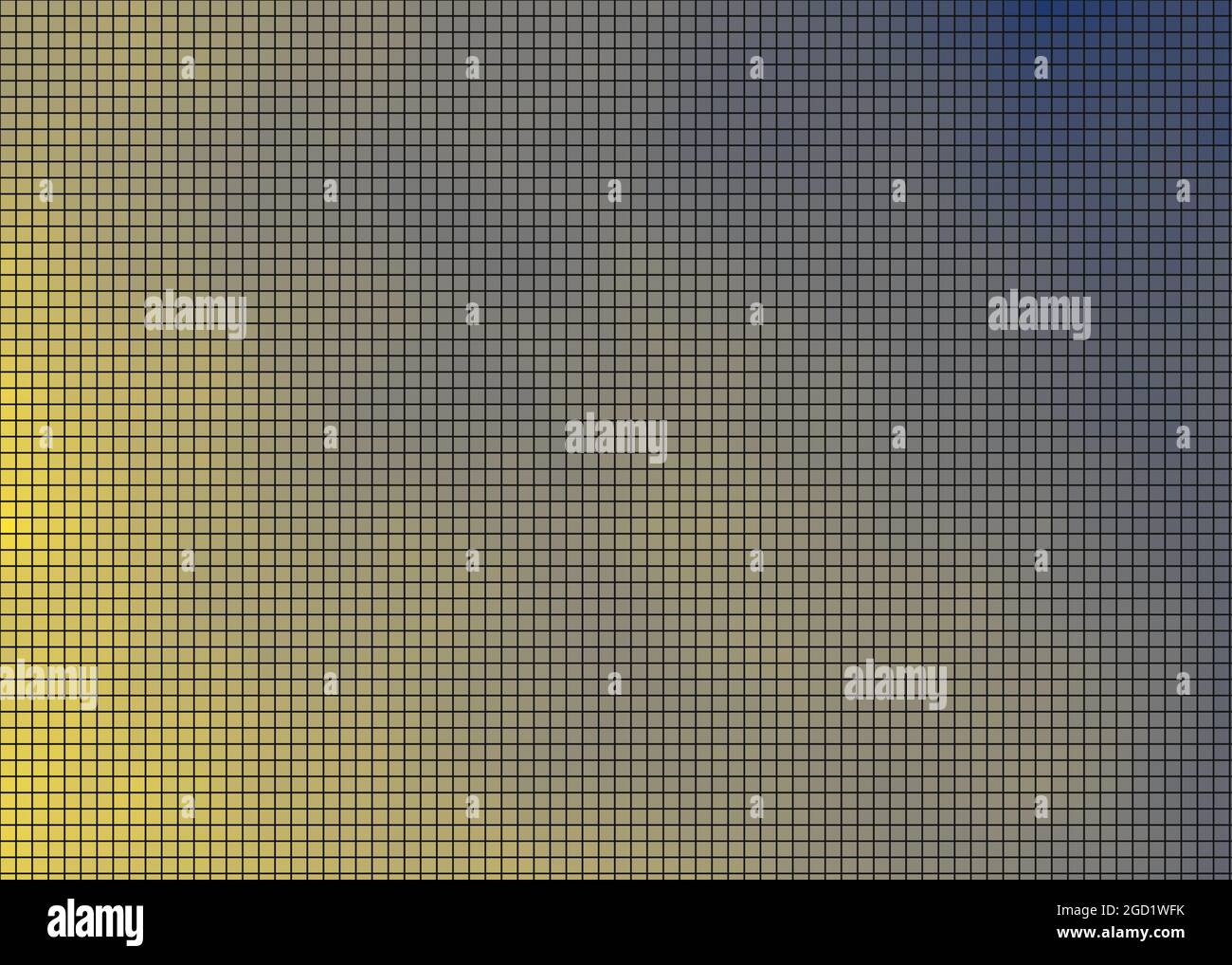 Abstract Geometrical color pixel generative art illustration Stock ...