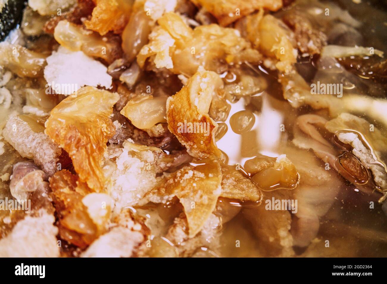 Raw edible jellyfish at local Asian seafood market Stock Photo Alamy