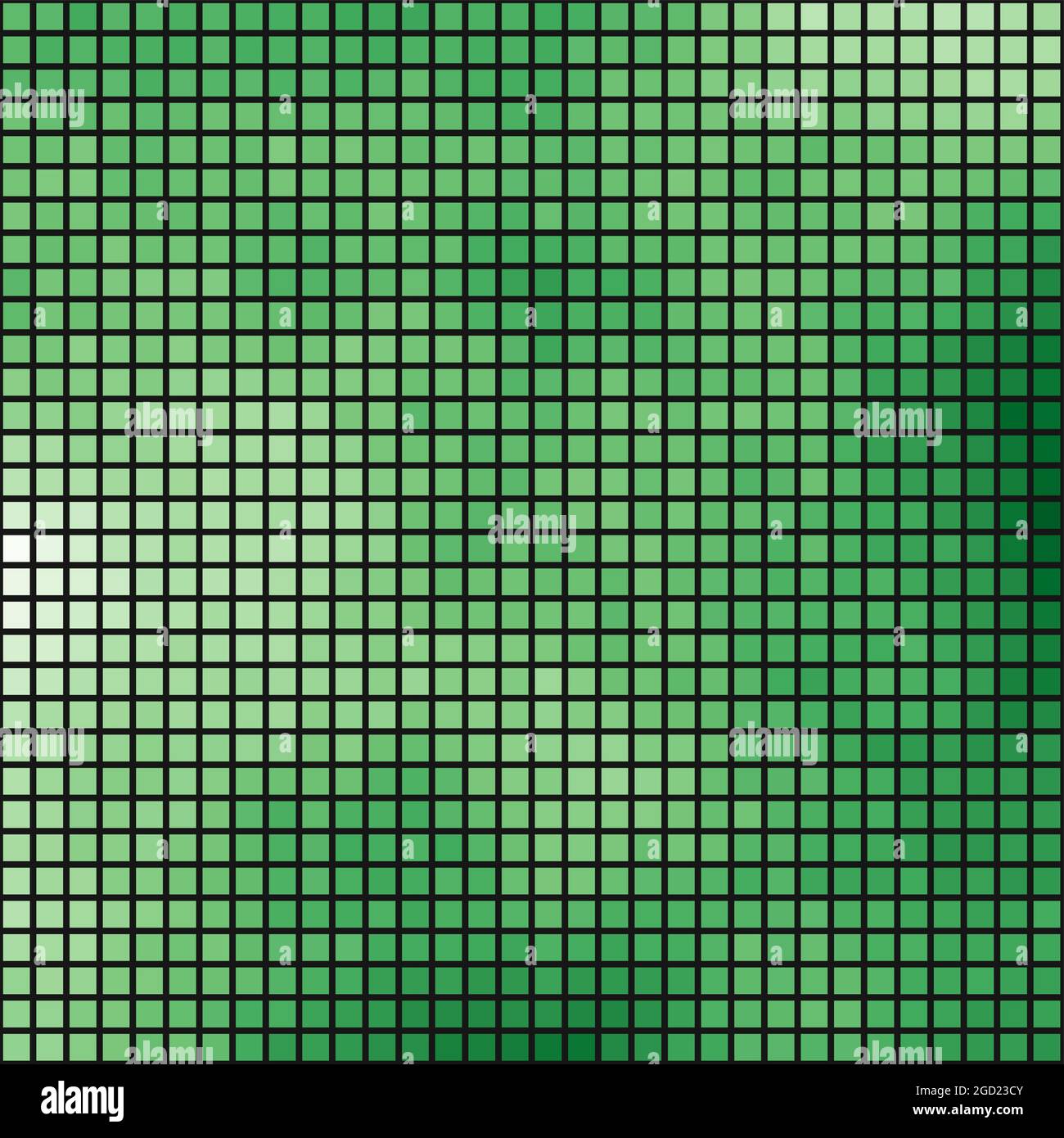 Abstract Geometrical color pixel generative art illustration Stock ...