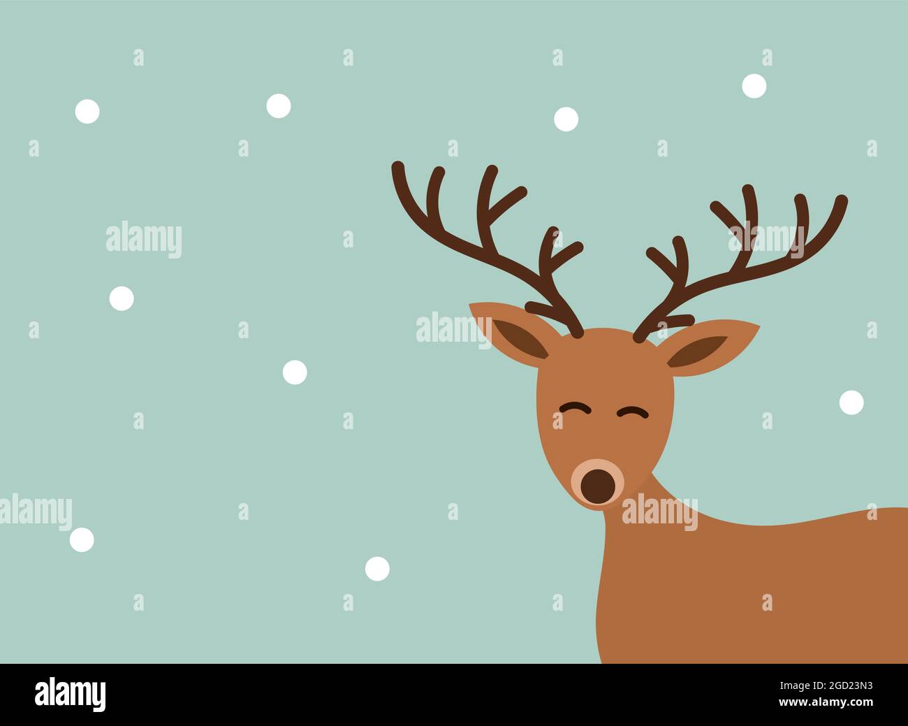 Cute reindeer winter background. Christmas vector illustration - Reindeer: Đáng yêu và đầy phong cách, bộ sưu tập Cute reindeer winter background. Christmas vector illustration. sẽ làm bạn phải say mê ngay từ cái nhìn đầu tiên. Với hình ảnh những chú tuần lộc dễ thương trong mùa đông tuyết trắng, bạn sẽ cảm thấy bình yên và tình cảm. Đừng bỏ qua bộ sưu tập tuyệt vời này để mang đến cho bạn một Giáng sinh ý nghĩa.