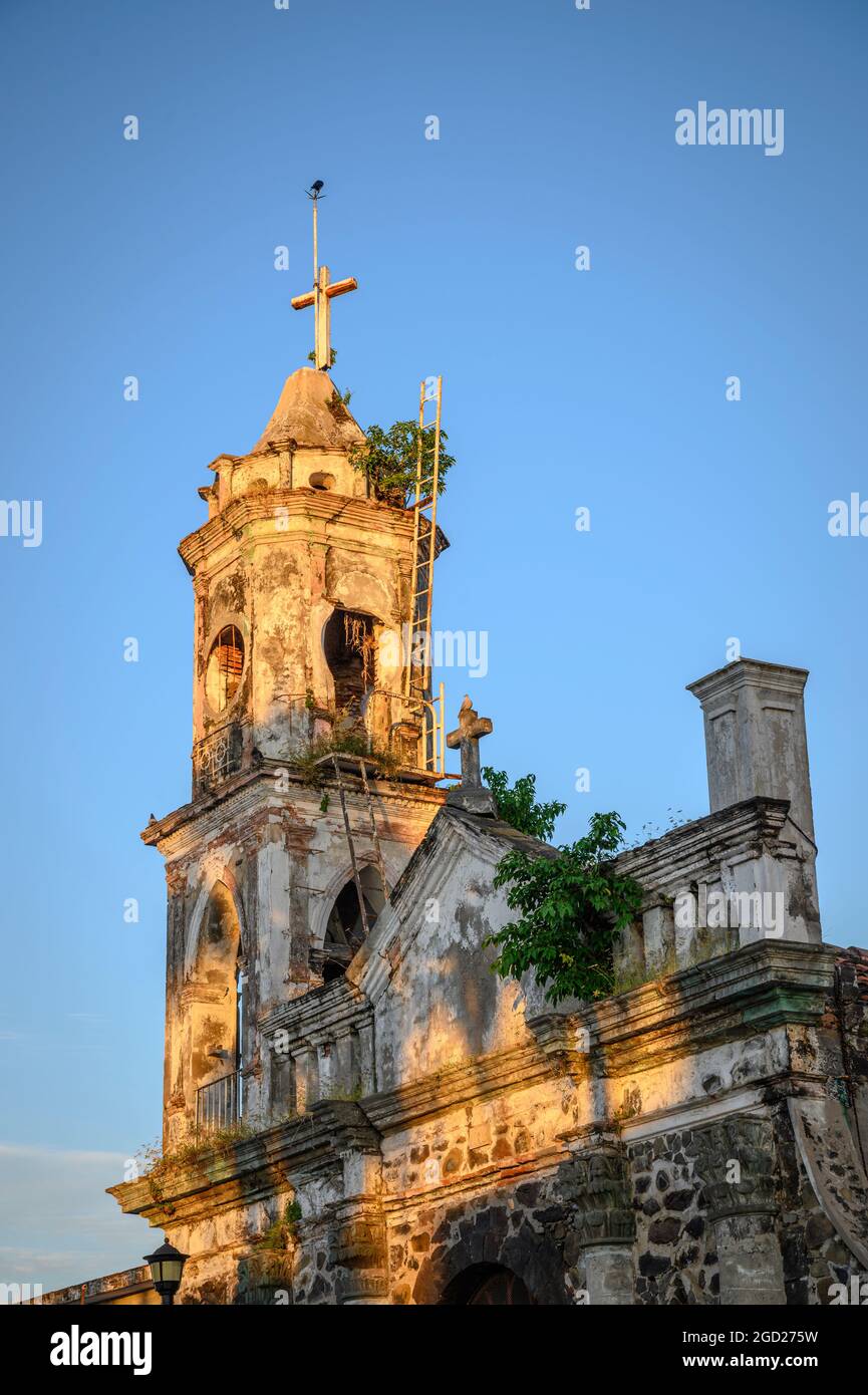 Iglesia Antigua, the old church in San Blas, Riviera Nayarit, Mexico. Stock Photo