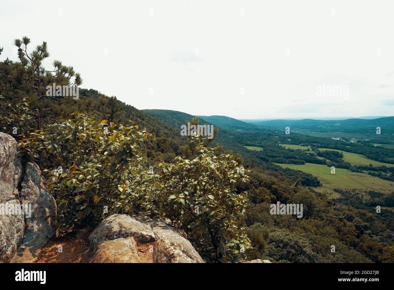 View from top of Stairway to Heaven Trail in the Appalachian Mountains