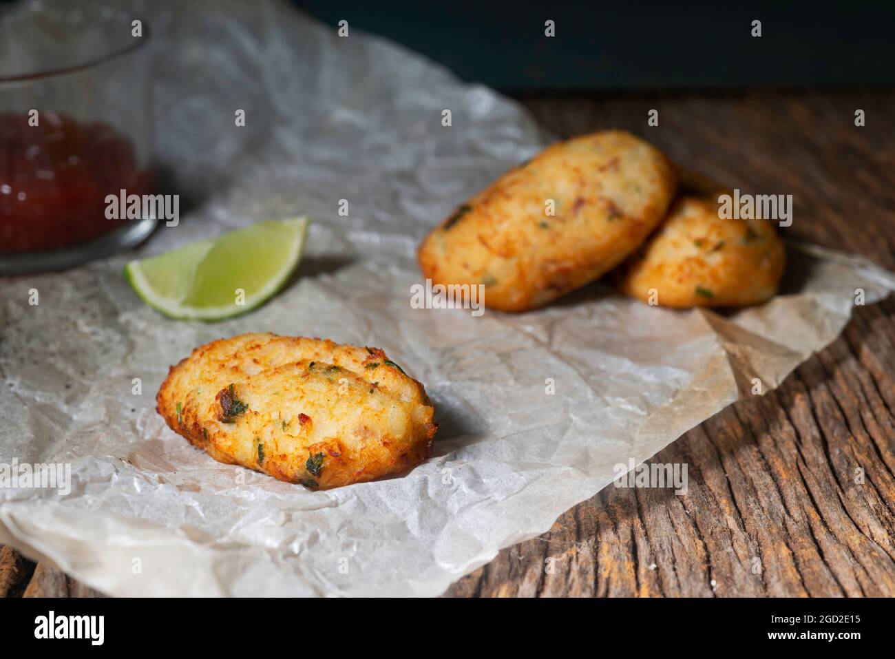 Fried fish balls hi-res stock photography and images - Alamy